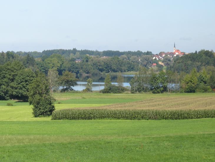 Blick auf den Abtsdorfer See