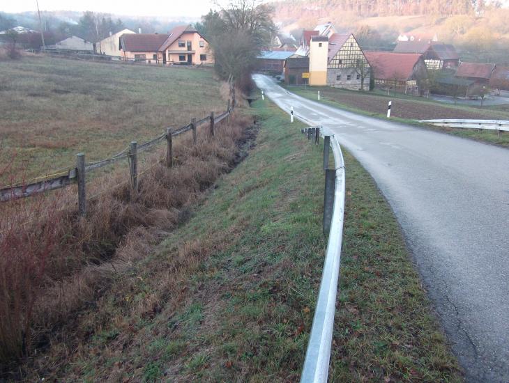 Ortseingang der Ortschaft Limbach