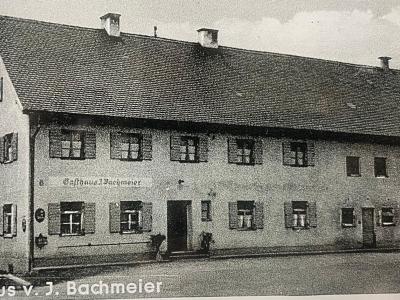 Gasthaus Bachmeier früher